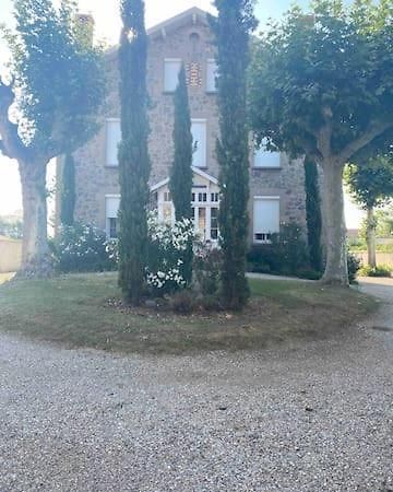 Chambres Privees Dans Maison Avec Grand Parc Et Piscine Proche Via Rhona Andancette Εξωτερικό φωτογραφία